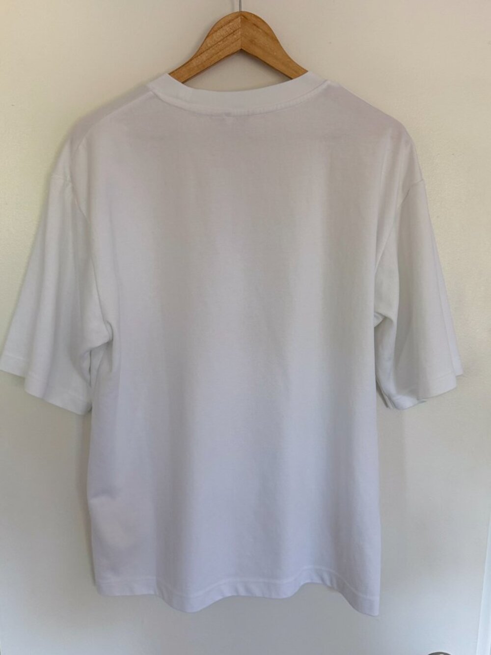 Uniqlo AIRism Cotton Oversized T-Shirt Half-Sleeve - Picture 2 of 4